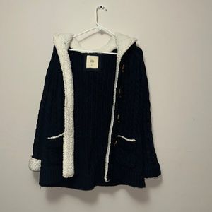 ZARA KNIT HOODIE